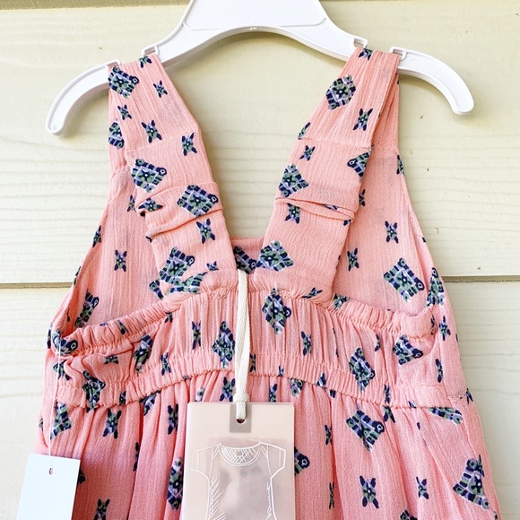 NWT JESSICA SIMPSON DIAMOND PRINTED ROMPER SZ 24 m - Picture 4 of 5